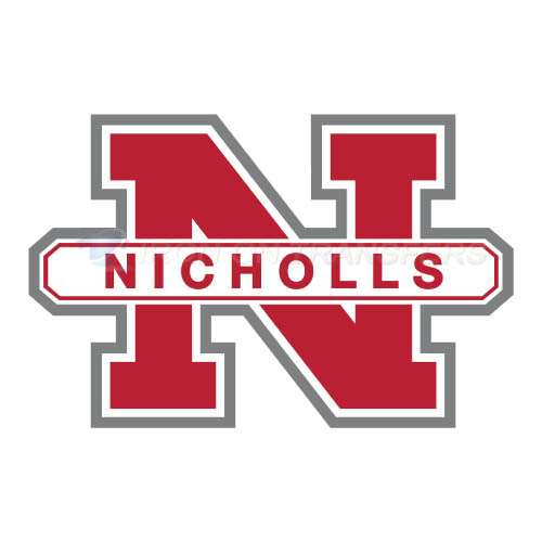 Nicholls State Colonels Logo T-shirts Iron On Transfers N5458 - Click Image to Close